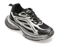 Pantofi sport GRYXX negri, 2082, din material textil - 1
