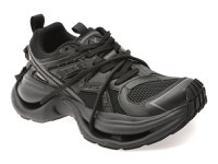 Pantofi sport GRYXX negri, 2365, din material textil - 1
