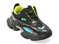 Pantofi sport GRYXX negri, 25080, din material textil - 1