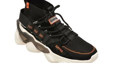 Pantofi sport GRYXX negri, 25344, din material textil