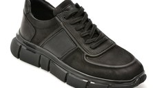 Pantofi sport GRYXX negri, 33635, din nabuc