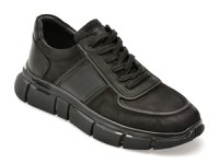 Pantofi sport GRYXX negri, 33635, din nabuc - 1