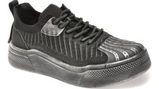 Pantofi sport GRYXX negri, 351215, din material textil