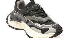Pantofi sport GRYXX negri, 3832, din material textil