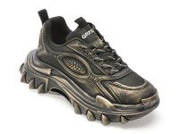 Pantofi sport GRYXX negri, 3833, din piele naturala - 1