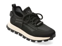 Pantofi sport GRYXX negri, 5212, din material textil - 1