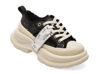 Pantofi sport GRYXX negri, 5368, din material textil - 1