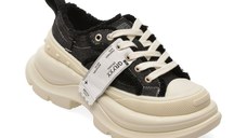 Pantofi sport GRYXX negri, 5368, din material textil