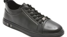 Pantofi sport GRYXX negri, 5623, din piele naturala