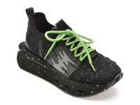 Pantofi sport GRYXX negri, 5722, din material textil - 1