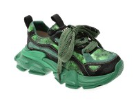 Pantofi sport GRYXX negri, 5757, din piele ecologica - 1