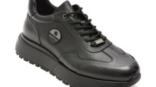 Pantofi sport GRYXX negri, 58211, din piele naturala