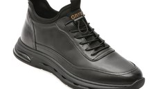 Pantofi sport GRYXX negri, 58617, din piele naturala