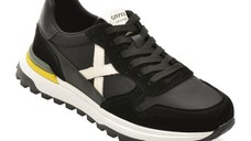 Pantofi sport GRYXX negri, 58636, din material textil si piele naturala