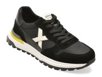 Pantofi sport GRYXX negri, 58636, din material textil si piele naturala - 1