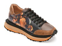 Pantofi sport GRYXX negri, 5961959, din piele naturala - 1