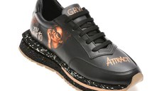 Pantofi sport GRYXX negri, 5962258, din piele naturala