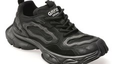 Pantofi sport GRYXX negri, 61030, din material textil