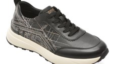 Pantofi sport GRYXX negri, 63511, din piele naturala