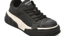 Pantofi sport GRYXX negri, 66608, din piele naturala
