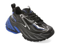 Pantofi sport GRYXX negri, 66622, din material textil - 1