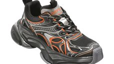 Pantofi sport GRYXX negri, 66633, din material textil