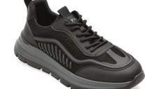Pantofi sport GRYXX negri, 68035, din piele ecologica