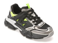 Pantofi sport GRYXX negri, 69065, din material textil - 1