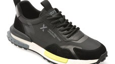 Pantofi sport GRYXX negri, 8286, din material textil