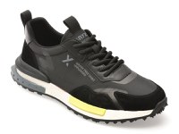 Pantofi sport GRYXX negri, 8286, din material textil - 1