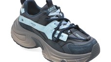 Pantofi sport GRYXX negri, 8908, din piele naturala
