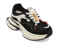 Pantofi sport GRYXX negri, 9052, din nabuc - 1