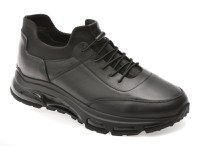 Pantofi sport GRYXX negri, ALM7500, din piele naturala - 1
