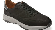 Pantofi sport GRYXX negri, BS1010, din nabuc