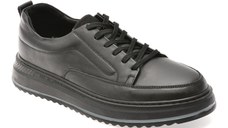 Pantofi sport GRYXX negri, BS4150, din piele naturala