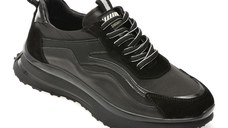 Pantofi sport GRYXX negri, ED002, din piele naturala