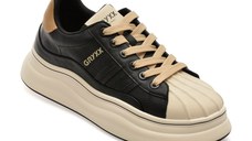 Pantofi sport GRYXX negri, F8922, din piele naturala