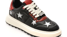Pantofi sport GRYXX negri, LN53, din piele naturala