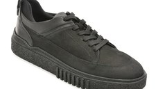 Pantofi sport GRYXX negri, M7609, din nabuc