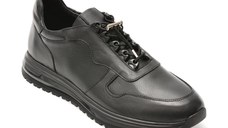 Pantofi sport GRYXX negri, M7642, din piele naturala