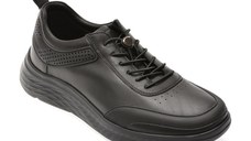 Pantofi sport GRYXX negri, R3881, din piele naturala