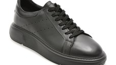 Pantofi sport GRYXX negri, TRLET07, din piele naturala