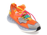 Pantofi sport GRYXX portocalii, 221035, din material textil - 1