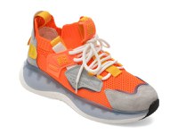 Pantofi sport GRYXX portocalii, 221035, din material textil - 1