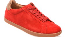 Pantofi sport GRYXX rosii, 1355G11, din piele intoarsa