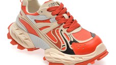 Pantofi sport GRYXX rosii, 8859, din piele naturala