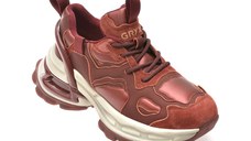 Pantofi sport GRYXX rosii, M1626, din piele naturala