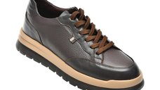 Pantofi sport GRYXX TRL01 maro din piele naturala pentru barbati