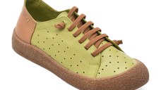 Pantofi sport GRYXX verzi, 13011, din piele naturala