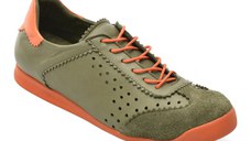 Pantofi sport GRYXX verzi, 1608, din piele naturala